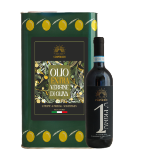 PACK DI BENVENUTO OLIO&VINO CAMPISIDRASI